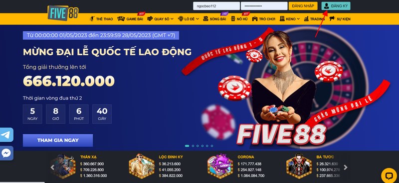 Chi tiết các bước đăng ký FIVE88 trong một nốt nhạc 3 Đăng Ký Tài Khoản Five88 Người Chơi Cần Cung Cấp Số Điện Thoại Đang Dùng