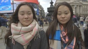 Samantha Futerman & Anaïs Bordier meeting in London